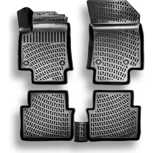 Rizline Renault Symbol 2013 Ve Sonrası 3D Havuzlu Paspas Siyah - Resim 2