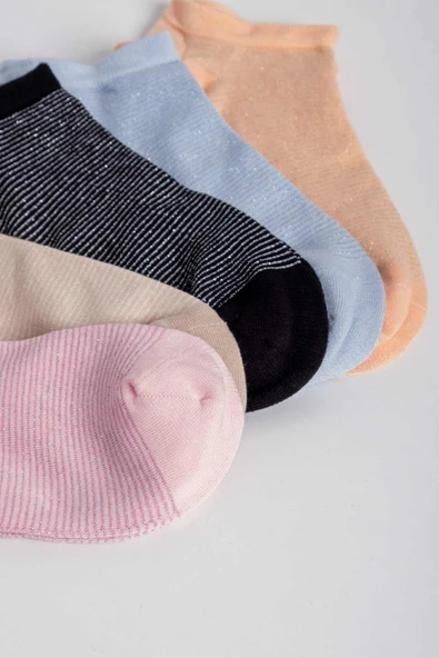 Aytuğ Kadın Modal 5 Çift Özel Kutulu Patik 33244 - 2