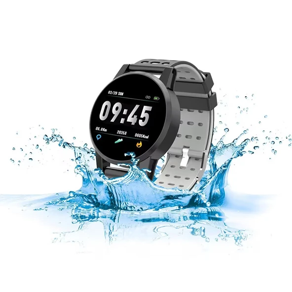 POLOSMART PSSW06 SMART ROUND AKILLI SAAT SİYAH