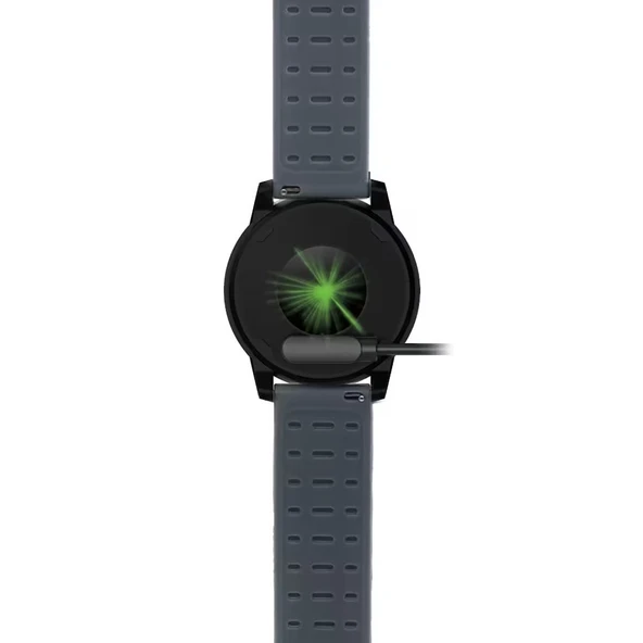 POLOSMART PSSW06 SMART ROUND AKILLI SAAT SİYAH - 5