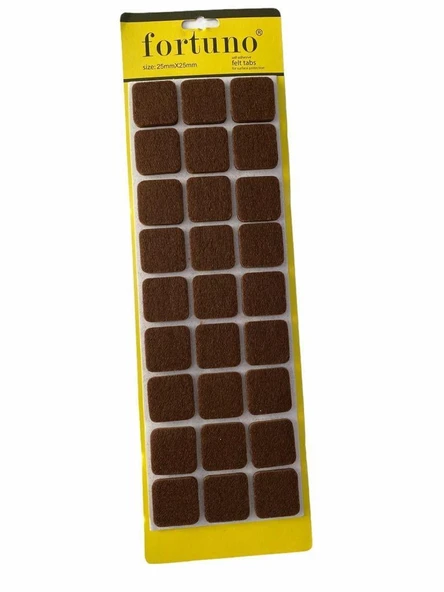 Kaydırmazlık Keçesi Kare 25X25 mm ürün görseli