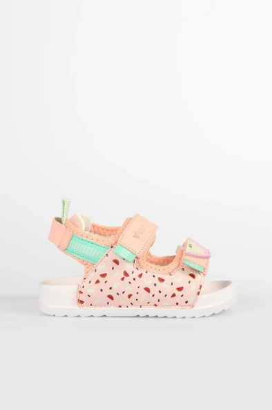 Vicco Inkagi 332.P25Y.251 Anatomik Taban Kız Çocuk Sandalet Pudra 26-30