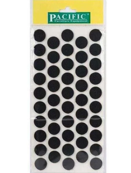 Pacific 6120 BL Yapışkanlı Keçe 20 mm Siyah ürün görseli