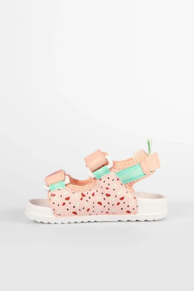 Vicco Inkagi 332.P25Y.251 Anatomik Taban Kız Çocuk Sandalet Pudra 26-30 - 2