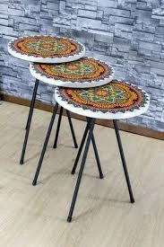 Zigon Sehpa Metal Ayak 2088 Desenli ürün görseli 1