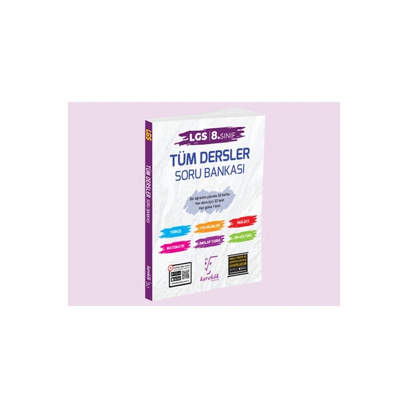 8.Sınıf Tüm Dersler Soru Bankası 2024