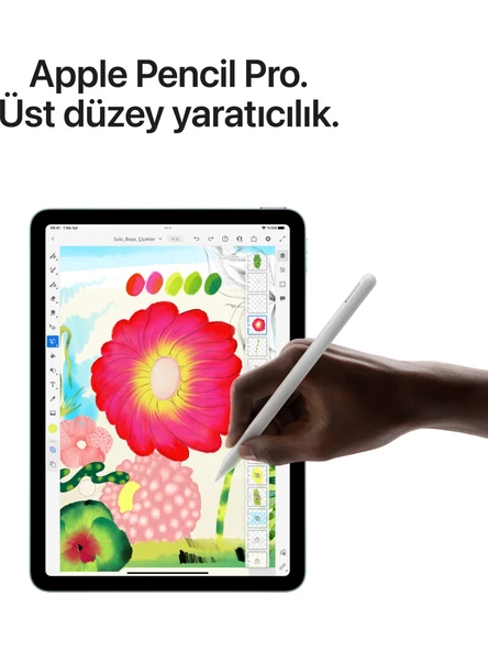 iPad Air M3 Wi-Fi 256 GB 11" MCA44TU/A Yıldız Işığı Tablet - 5