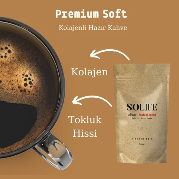 SOLİFE KOLAJENLİ HAZIR KAHVE PREMİUM SOFT 100 GR - 2