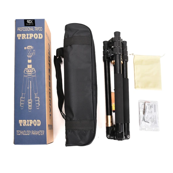 GDX TRP BM 777 Yatay Dikey Makro Fotoğraf Monopod ve Video SLR Kamera Tripod - 7