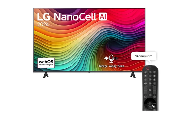 LG 65NANO81T 65 İNÇ 165 EKRAN 4K SMART AI TV