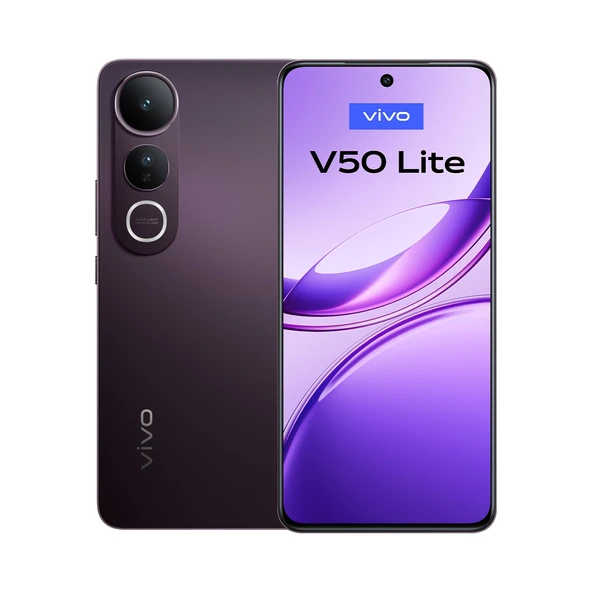 Vivo V50 Lite 8gb 256GB Siyah (Vivo Türkiye Garantili)
