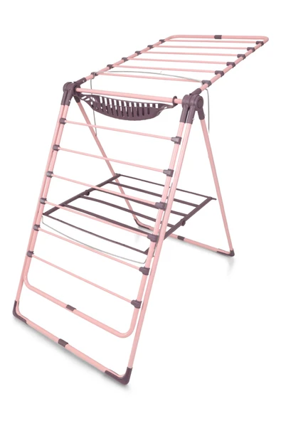 Perilla Premium Ütü Masası - İronika Kalın Borulu Kurutmalık Set Mürdüm - 6