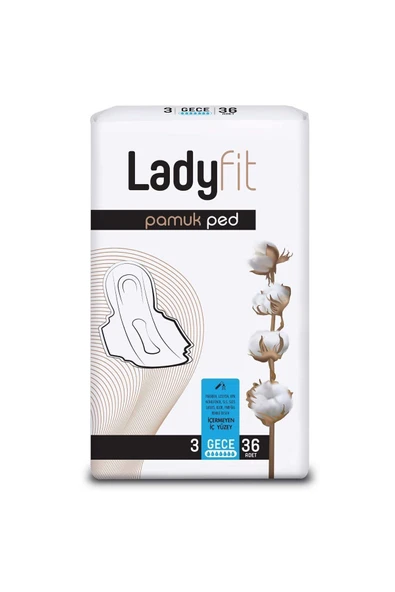 Ladyfit Pamuk Ped Mega Gece 36 Ped - 2