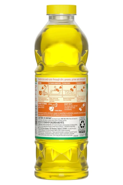 Pine-Sol Limon Kokulu Konsantre Çok Amaçlı Yüzey Temizleyici 709ML - 2