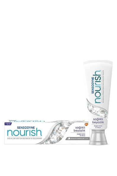 SENSODYNE DİŞ MACUNU NOURİSH SAĞLIKLI BEYAZLIK NANE 50ML * 6 ADET