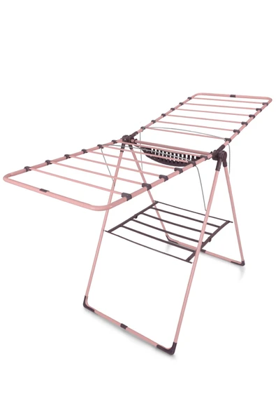 Perilla Premium Ütü Masası - İronika Kalın Borulu Kurutmalık Set Mürdüm - 7