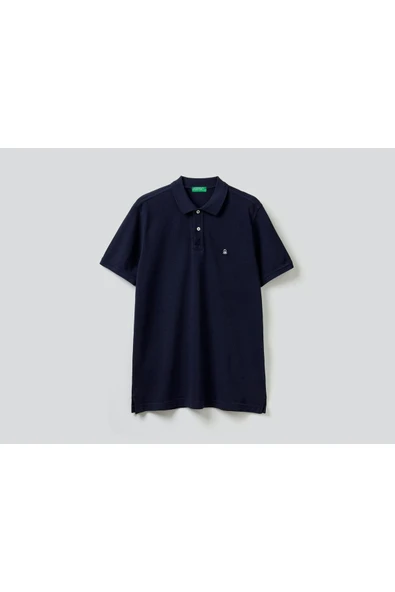 Benetton Regular Fit Kısa Kollu Polo Tshirt - 2