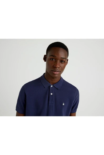 Benetton Regular Fit Kısa Kollu Polo Tshirt - 6