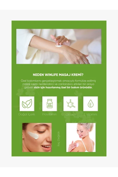 WİNLİFE KOLAJEN'Lİ MASAJ KREMİ - 3