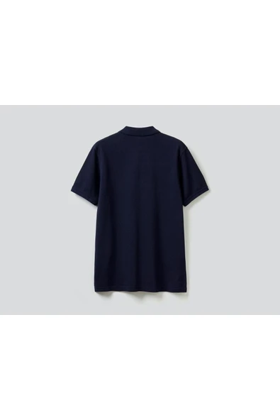 Benetton Regular Fit Kısa Kollu Polo Tshirt - 5