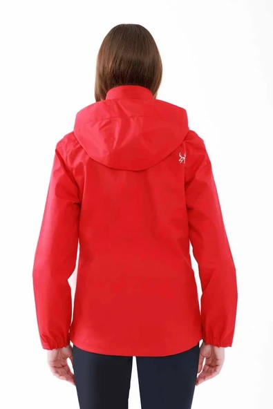 2AS Tinker III.Kadın Yağmurluk Kırmızı - 3