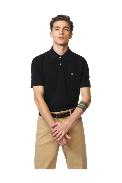 Erkek Regular Fit Polo Tshirt 312013089J3179-100