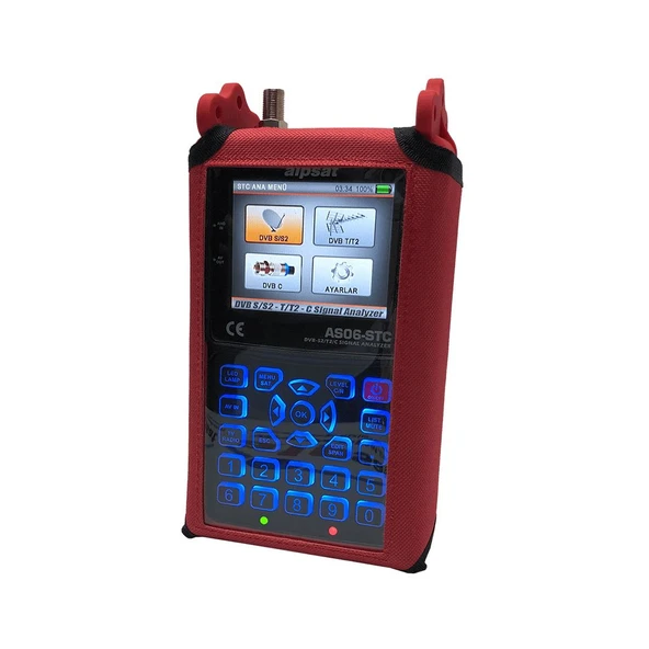 ALPSAT AS06-STC SATFINDER 6 HD SLIM GÖRÜNTÜLÜ UYDU BULUCU + KAMERA TEST CİHAZI ürün görseli 1