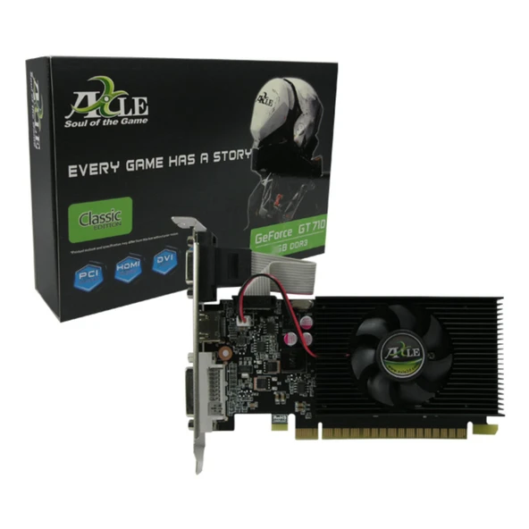 Axle GeForce GT 710 4GB DDR3 64Bit DVI/VGA/HDMI Ekran Kartı ürün görseli 1