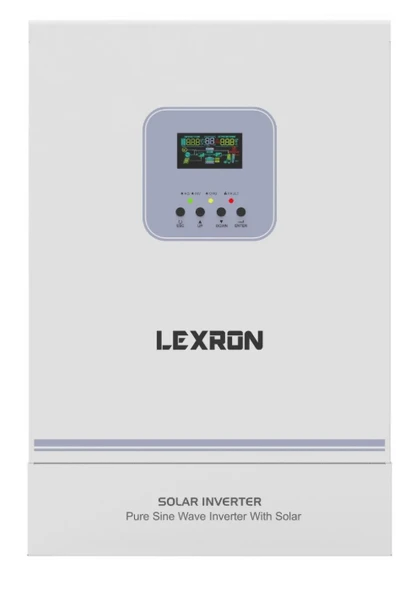 Lexron 24 V 4.2 KW Mppt 90-500V DC Input Yüksek Voltaj Tam Sinüs Akıllı İnverter - 1
