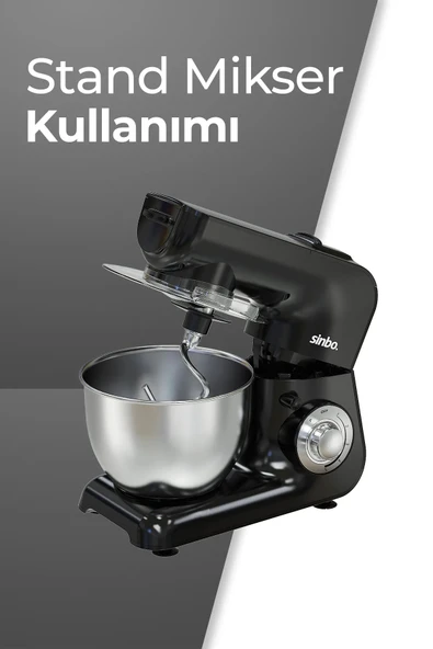 SMX-2775 Çok Amaçlı Mutfak Şefi ( Hamur - Kıyma - Blender Makinesi ) - 4