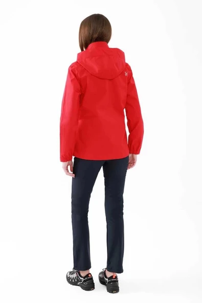 2AS Tinker III.Kadın Yağmurluk Kırmızı - 5