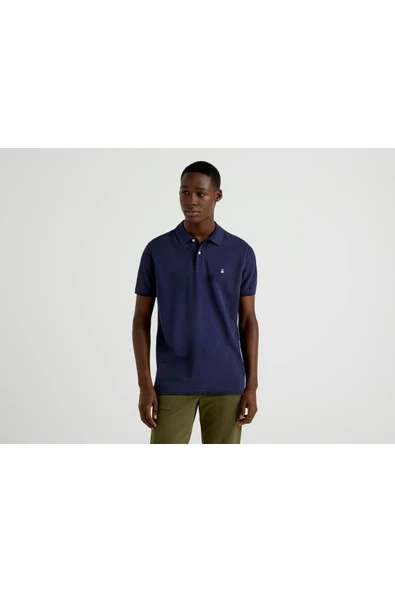 Benetton Regular Fit Kısa Kollu Polo Tshirt - 3