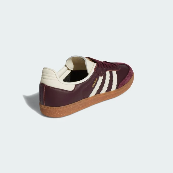 Adidas Samba Unisex Bordo Günlük Ayakkabı ID0477 - 4
