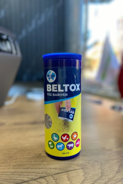 Belsav Beltox Toz Bariyer 100gr Hayvanlar İçin Bit Pire Karınca Tozu - Resim 2