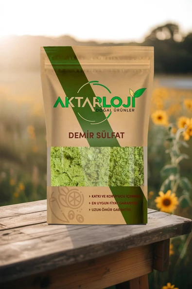 aktarloji 500 Gr Demir Sülfat Gübresi ( Karaboya ) - Resim 2