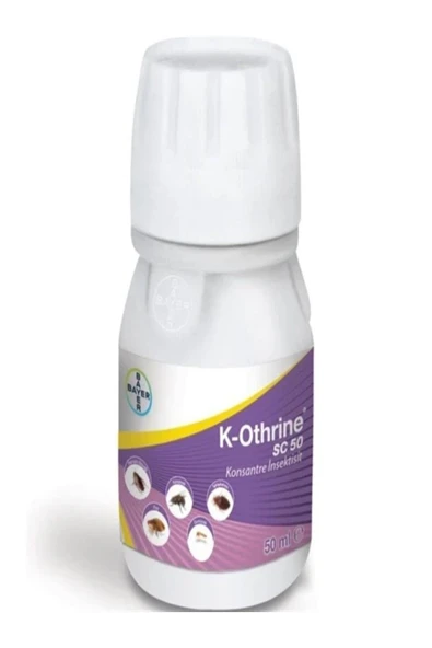 Bayer K-Othrine SC -50, 50 ml (Tahta kurusu , Pire , Hama Böceği , Karasinek ve Sivrisinek Mücadelesinde)