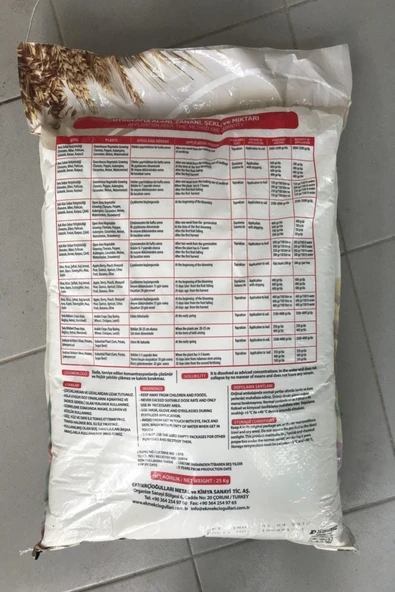 GREENCERT Çinko Sülfat Gübresi Çinko Tuzu 10kg BÜYÜK AMBALAJDAN BÖLÜNEREK YOLLANIR - 3