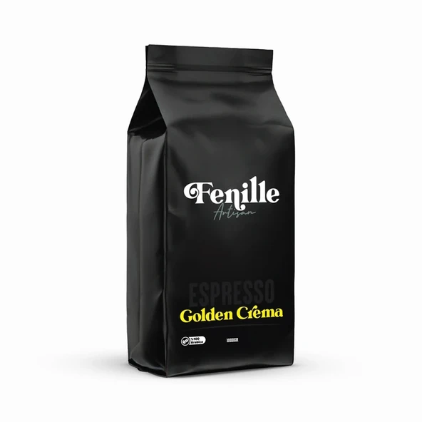 Espresso Golden Crema Çekirdek Kahve - 1000 Gr