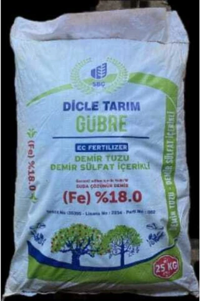 SBC Akhenaton Gübre Demir Sülfat (kara Boya) 25 Kg ürün görseli 1