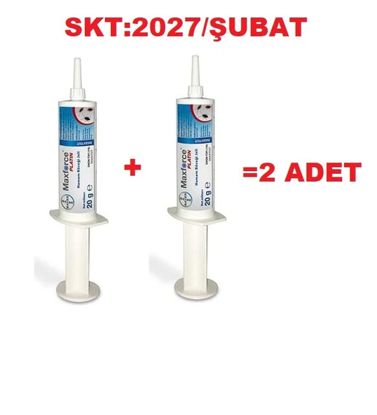 Bayer MAaforce Platin Hamam Böceği Jeli 2 Adet 20 GR+20 GR