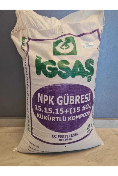 İGSAŞ Npk 15.15.15 Kompoze Gübre - 50 Kg ürün görseli 1