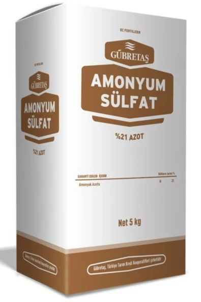 ÖZİLTARIM Amonyum Sülfat Şeker Gübresi Çim Coşturan 5 Kg ürün görseli 1