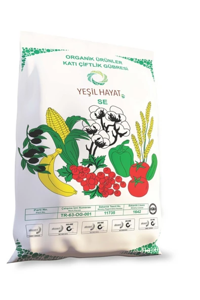 GREENCERT Organik Gübre Se Organik Gübre 20 kg