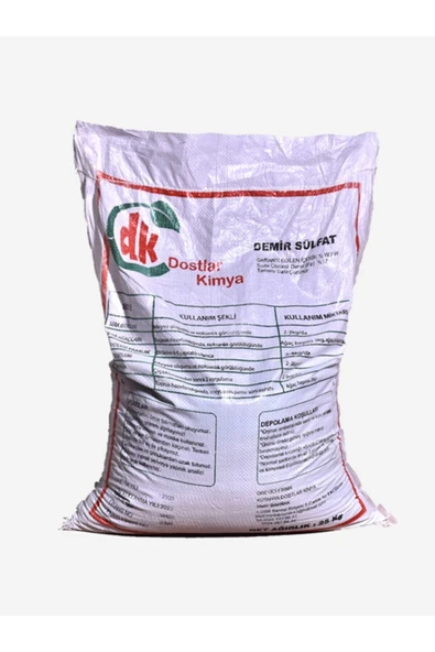 GÜBRE Demir Sülfat Heptahidrat 25 Kg ürün görseli