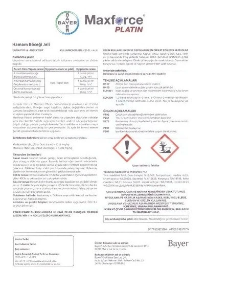 Bayer MAaforce Platin Hamam Böceği Jeli 2 Adet 20 GR+20 GR - 3