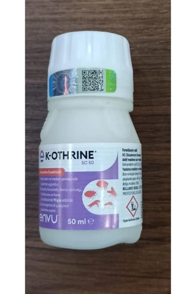 Bayer Haşere Ilacı K-othrine Sc 50 50 Ml(SKT:08-2027 YENİ AMBALAJ ENVU) - 3