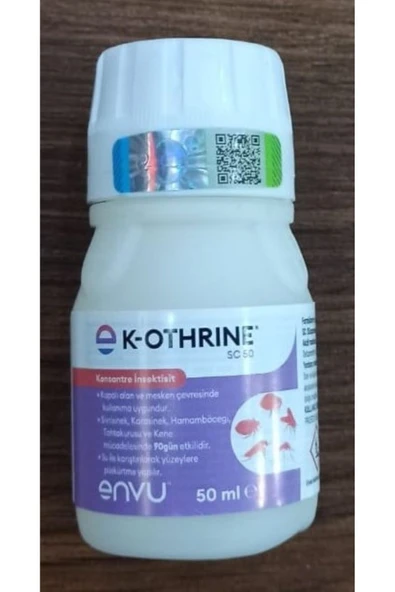 Bayer Haşere Ilacı K-othrine Sc 50 50 Ml(SKT:08-2027 YENİ AMBALAJ ENVU) - 2