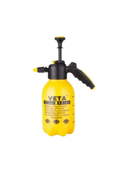 Basınçlı Püskürtücü Ilaçlama 2 Lt. - Sıvı Atış Mesafesi: Minimum 3m
