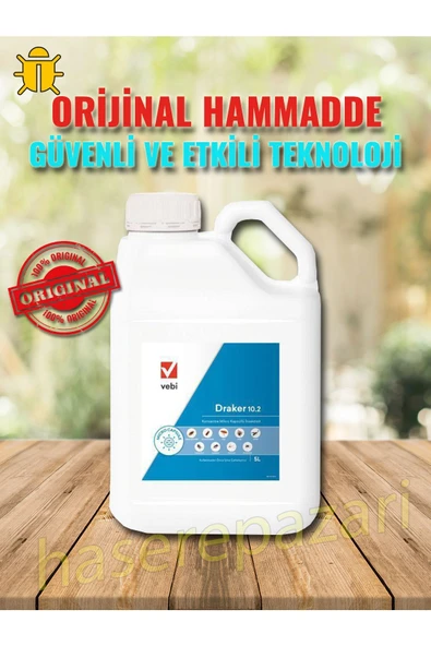 Vebi Draker 10.2 CS Genel Haşere İlacı 5Lt - 2