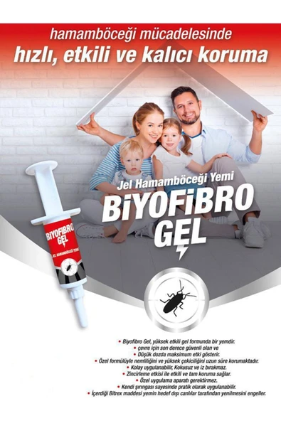 Belsav Biyofibro Gel Hamamböceği Yemi 5 Gr Jel Yem - 2